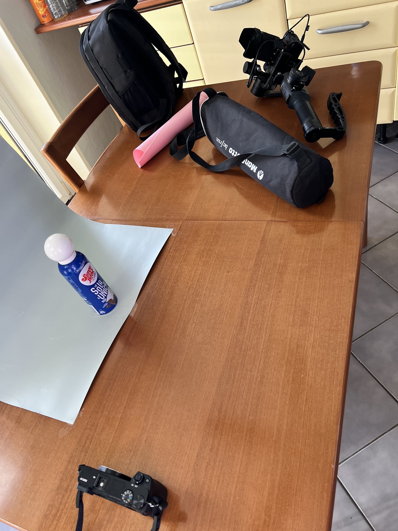 Spray Panセットの装置そしてプロダクト